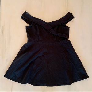 Cute Black Tea Style Dress